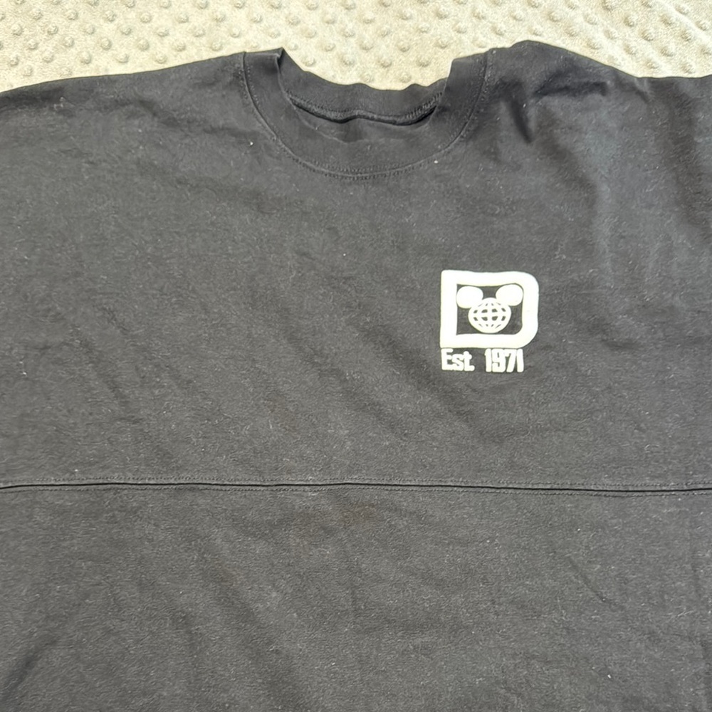 Disney Black Long Sleeve Men's Tee